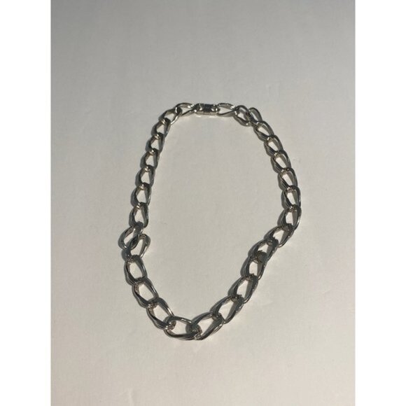14KGS‎ Women’s Necklace Sliver Tone 16in - Picture 2 of 5